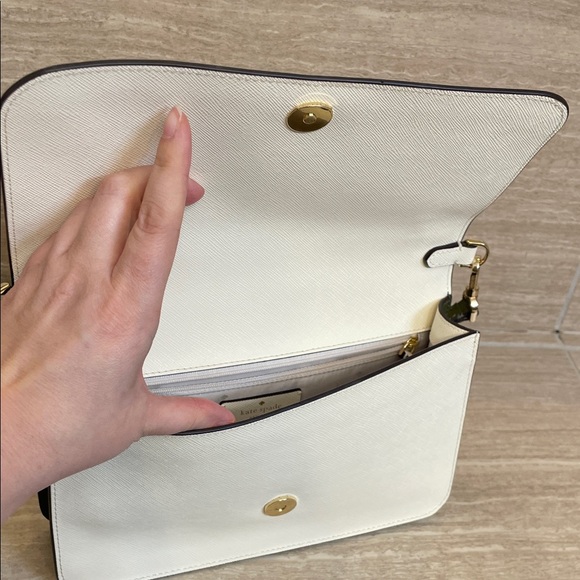 Kate Spade ♠️ NWOT White Green & Pink Floral Shoulder crossbody Bag Set - Picture 10 of 12